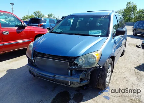 2010 Honda Odyssey Lx from USA, damaged, VIN 5FNRL3H25AB019006